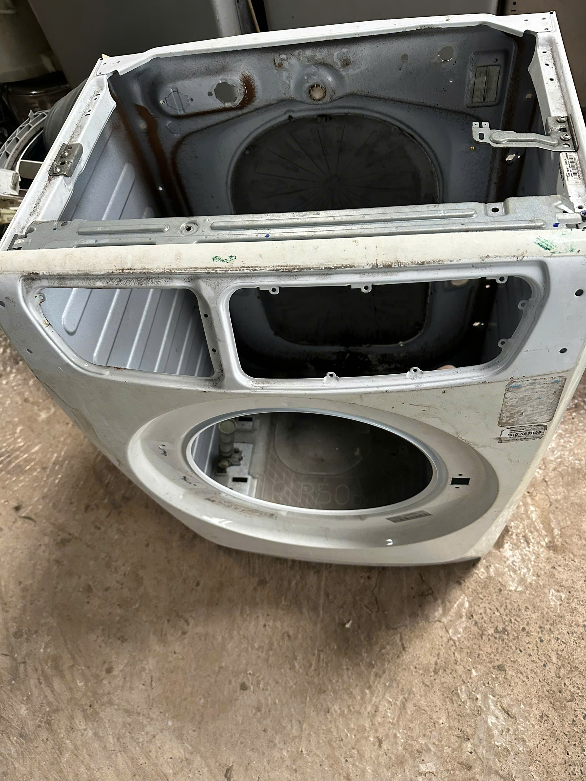 Vỏ thùng máy giặt Electrolux EWF85743, EWF12843 tháo máy zin
